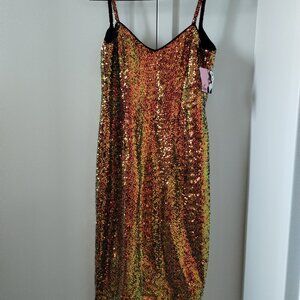 NWT Vixen by Micheline Pitt Glitz & Glamour Dress in Phoenix